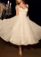 Jackie | A-Line Sparkly Sequined Tea-Length Wedding Dresses