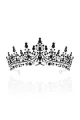 Black Crown Halloween Crown for Women(Black,One Size)
