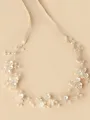 Bridal Pearl Beaded Headband