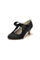 Ivory Lace High Heels Featuring a Classic Bow Design(Black,US5)
