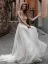 A-Line Sweetheart Tulle Long Wedding Dresses(Diamond White,2)
