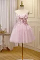 Wisteria |A-line Tulle Short Homecoming Dress