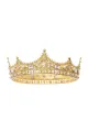 Baroque Vintage Crystal Pearl Crown