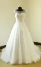 Cap Sleeve A-Line Lace Appliques Beading Zipper Tulle Wedding Dress