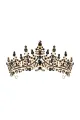 Bronze Black Crystal Tiara