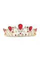 Bronze Red Crystal Leaf Tiara