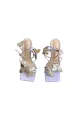 Cross Strap Butterfly Stiletto High Heel