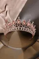 Crystal Tiara For Women(Champagne,One Size)