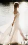 Orlanda | A-Line Lace White Lace-Up Off-the-Shoulder Wedding Dress with Slit(Diamond White,2)