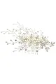 Handmade Pearl Flower Bridal Hair Accessories(White,One Size)