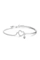 Heart Charm Bracelet in Sterling Silver