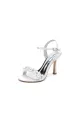 Open Toe Pearl Stiletto Heels