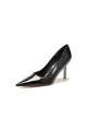 Patent Leather High Heels(Black,US5)