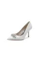 Rhinestone Beaded Glitter Pointed Toe Stiletto Heels