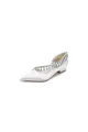 Rhinestone Beaded Pointed Toe Kitten Heels