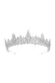 Silver Zirconia Bridal Tiara