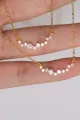 Smile Diamond Pendant Necklace(Gold,One Size)