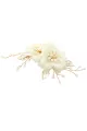 Super Fairy Sweet Chiffon Flower Hairpins(Ivory,One Size)