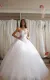 Sweetheart Sleeveless Tulle Ball Gown Wedding Dress with Corset Bodice and Rhinestones(Diamond White,2)