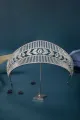 Women's Silver Copper Cubic Zirconia Crowns(Silver,One Size)