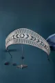 Women's Silver Copper Cubic Zirconia Crowns