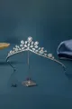 Women's Silver Cubic Zirconia Crowns