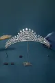 Women's Silver Regal Laurel Crowns(Silver,One Size)